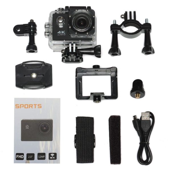 Go Plus Cam Pro 4K 1080p Action Camera Sports and Action Camera