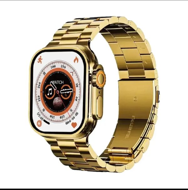 X8 Ultra Gold Smart Watch 24K Gold Edition 49MM