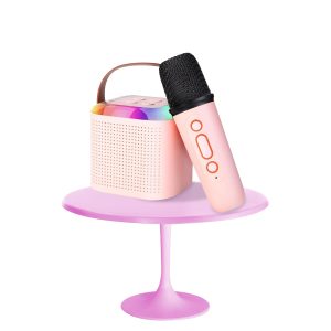 Mini Karaoke Machine for Kids - Portable Bluetooth Speaker