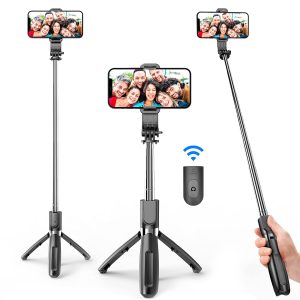 Selfie Show Portable Selfie Stick Handheld Tripod with Detachable Wireless Remote